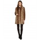 Пальто меховое Leopard Guess