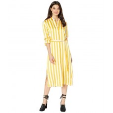 Платье атласное в полоску Juicy Couture