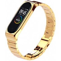 Фитнес-браслет Xiaomi Mi Band 4 MiJobs Metal PRO Золотой