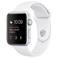Смарт-часы Apple Watch S1 Sport 38mm Silver Al/White (MNNG2RU/A)